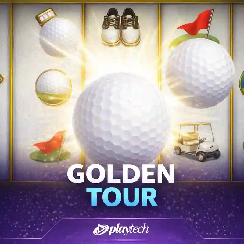 Golden Tour Slot Game Luxury Interface